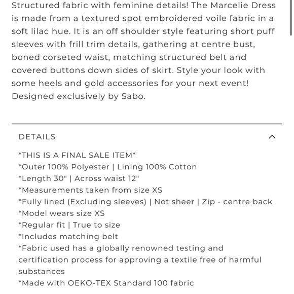 Sabo Skirt | Marcelie Dress - Picture 11 of 11